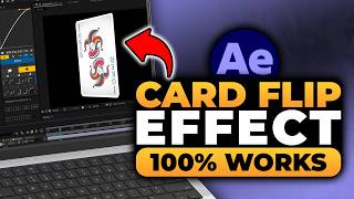 Card Flip Effect After Effects (𝟮𝟬𝟮𝟲) | 100% WORKS | NO Yapping, To The Point! | FAST & EASY