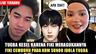 Tugba sebel karena Fiki Naki cemburu dengan Artis Korea idola Tugba live Fiki Naki Tugba