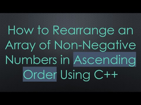 How to Rearrange