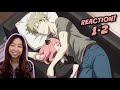 Spy x Family | Episode 1&2 Reaction! - I LOVE THIS FAMILY ALREADY!!!