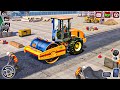 City Road Construction Simulator - House Construction Machinery in Mega City - Android Gameplay