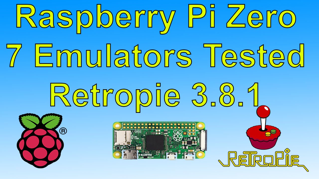 Raspberry Pi Zero 7 Emulators Tested Retropie 3 8 1 Youtube