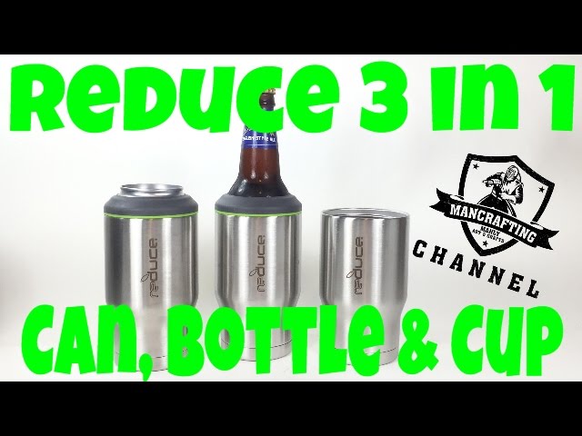 New Reduce 3 in 1 Koozie Fits Skinny Bottles! 