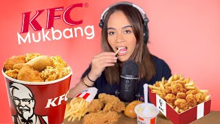 موكبانج اكلت كنتاكي و اصوات القرمشة هتنيمك و تجوعك😋🍗 #asmr