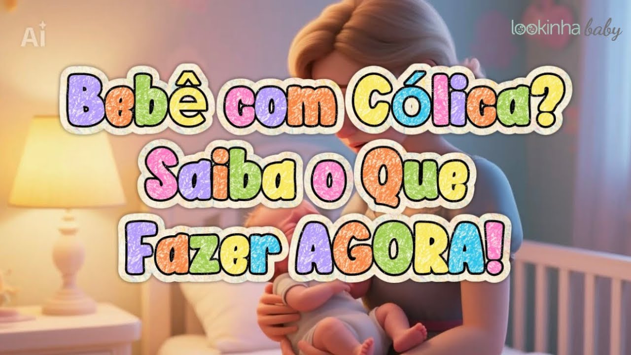 Por Que o Bebê Tem Cólica e Gases? Como Aliviar Naturalmente e Rápido!