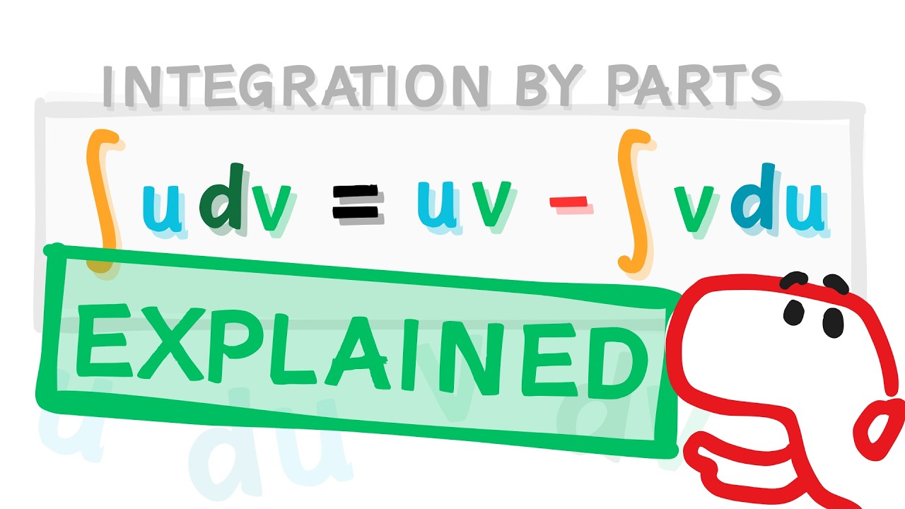 Integration by Parts EXPLAINED in 6 MINUTES!
