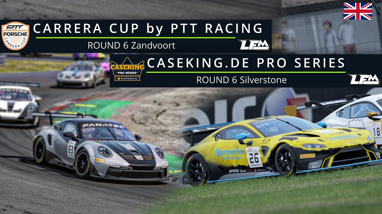 [ENG] Carrera Cup by PTT Racing R6 Zandvoort + Caseking.de Pro Series ...
