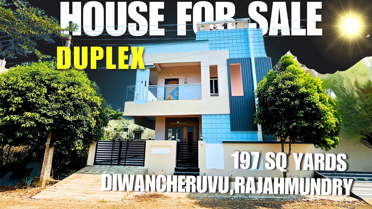 Duplex House for sale | West Facing Diwancheruvu,Rajahmundry #investment #property #houseforsale