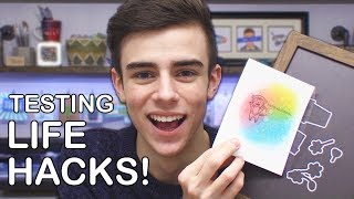 Testing CARDMAKING Life Hacks From YOU!