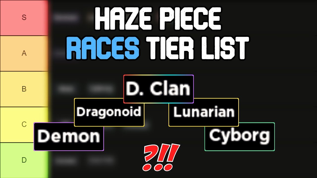 Bridges 🥐 on X: @Arekkz Here's my tier list