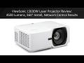 ViewSonic LS630W Laser Projector Review: 4500 Lumens, 360° Install, Network Control Results