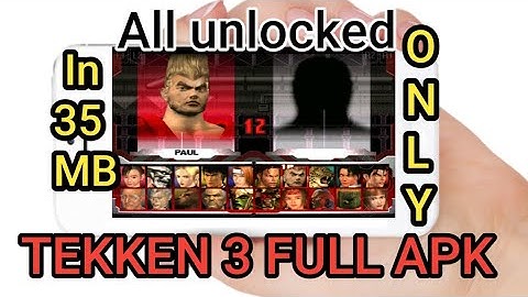[30MB] Tekken 3 Full Apk Downlaod  How to download  Tekken 3 In android