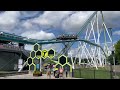 Out of service; Carowinds Fury 325 roller-coaster sitting idle