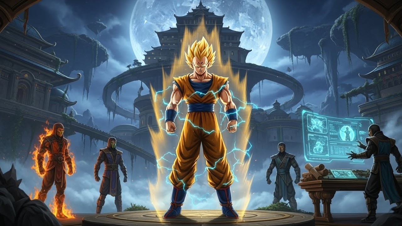 Vegeta in Mortal Kombat Universe