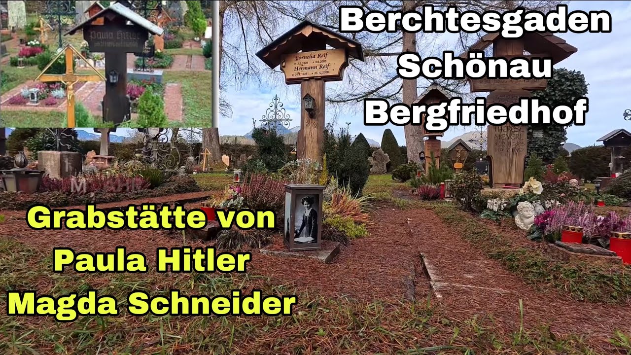 Bergfriedhof Schönau | Grabstätte von Paula Hitler & Magda Schneider