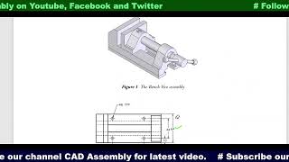 Bench vice Assembly | BASE - PART 1 | in Solidworks 2018 | CAD Assembly |