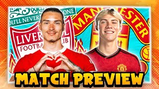 LIVERPOOL VS MANCHESTER UNITED PREVIEW! NUNEZ TO SCORE? ARE WE BEING TOO ARROGANT? TEN HAG SACKED?