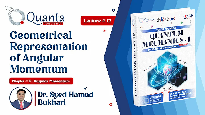 L 5.12 Geometrical Representation of Angular Momentum | QM-I by Dr. S. H. Bukhari