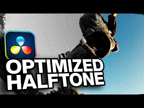 DaVinci Resolve | Optimized Halftone