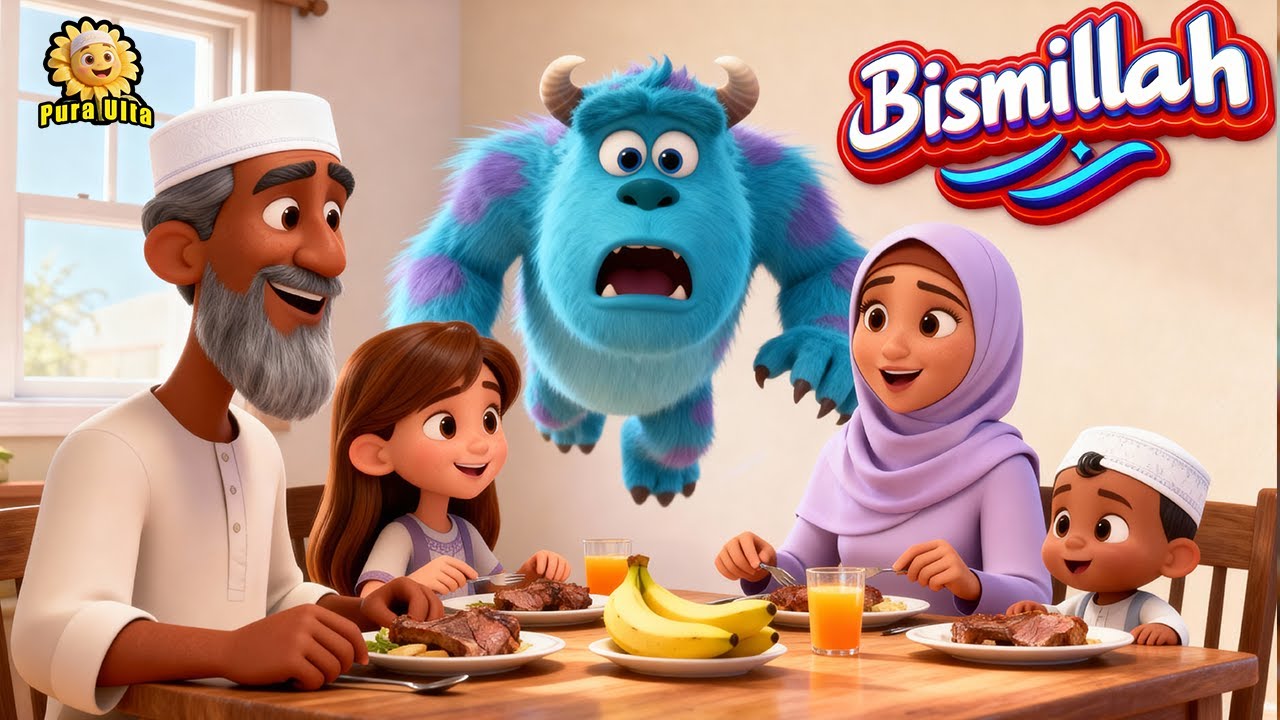 🌟 Bismillah for kids - Essentia Dua Before & After Eating