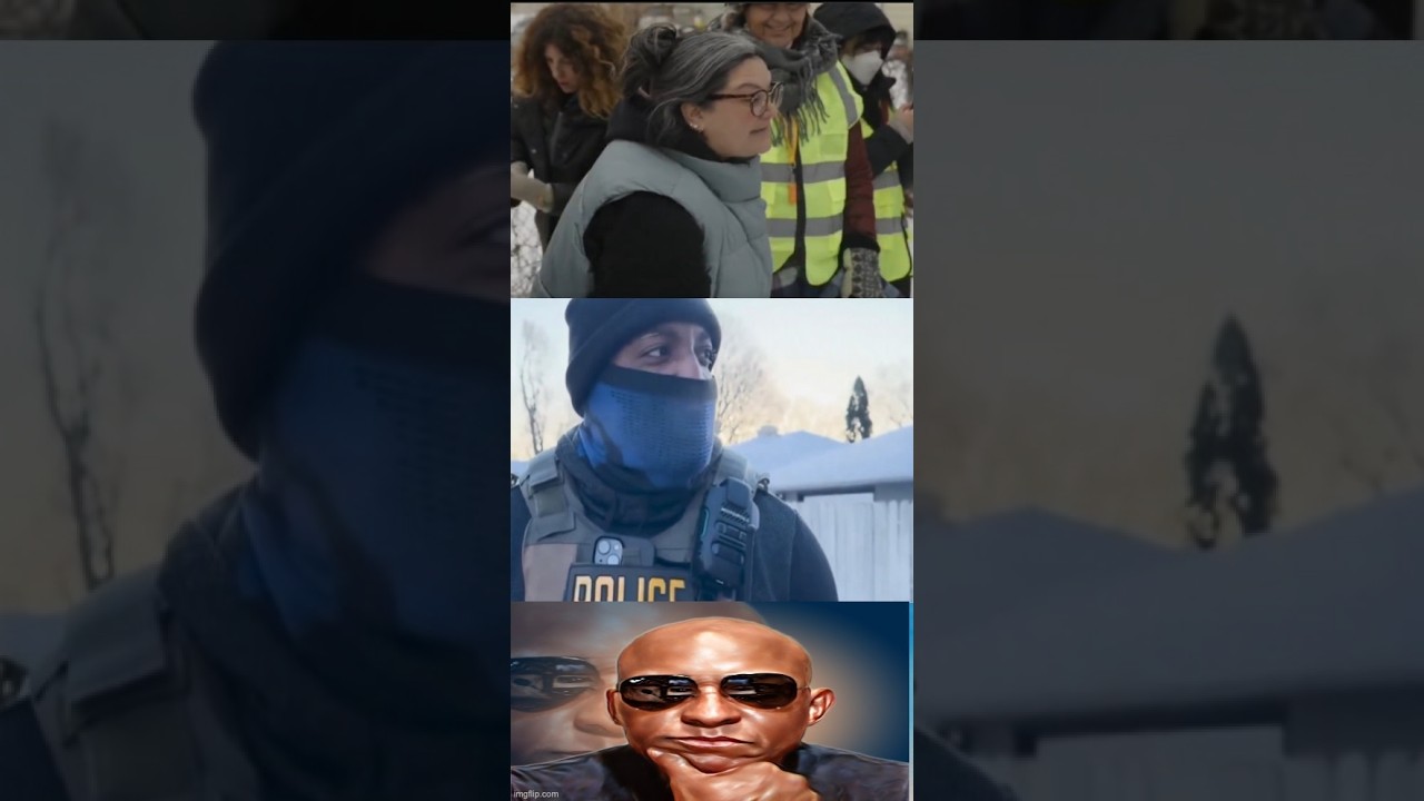 В Миннеаполисе белые либеральные протестующие-расисты назвали чернокожего сотрудника иммиграционн...