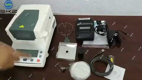SKZ111L moisture balance 110g 10mg halogen sawdust moisture meter
