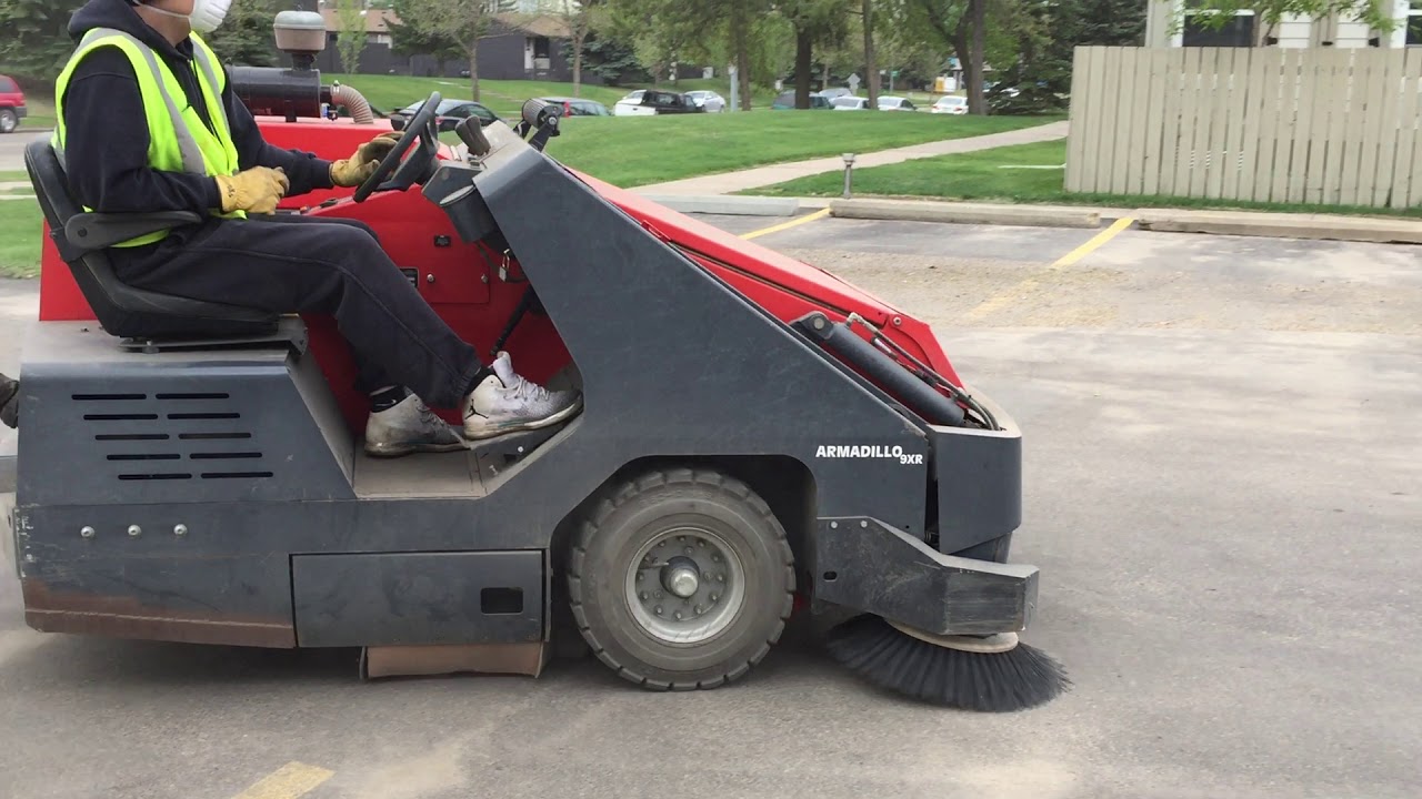 Parking Lot Sweeping Grass n Plus Ltd