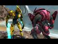 Halo 1 elites vs halo reach elites with animation swap