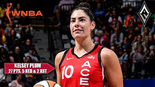 Kelsey Plum’s 27 PTS lead Aces to comeback win vs. Sun | WNBA on ESPN