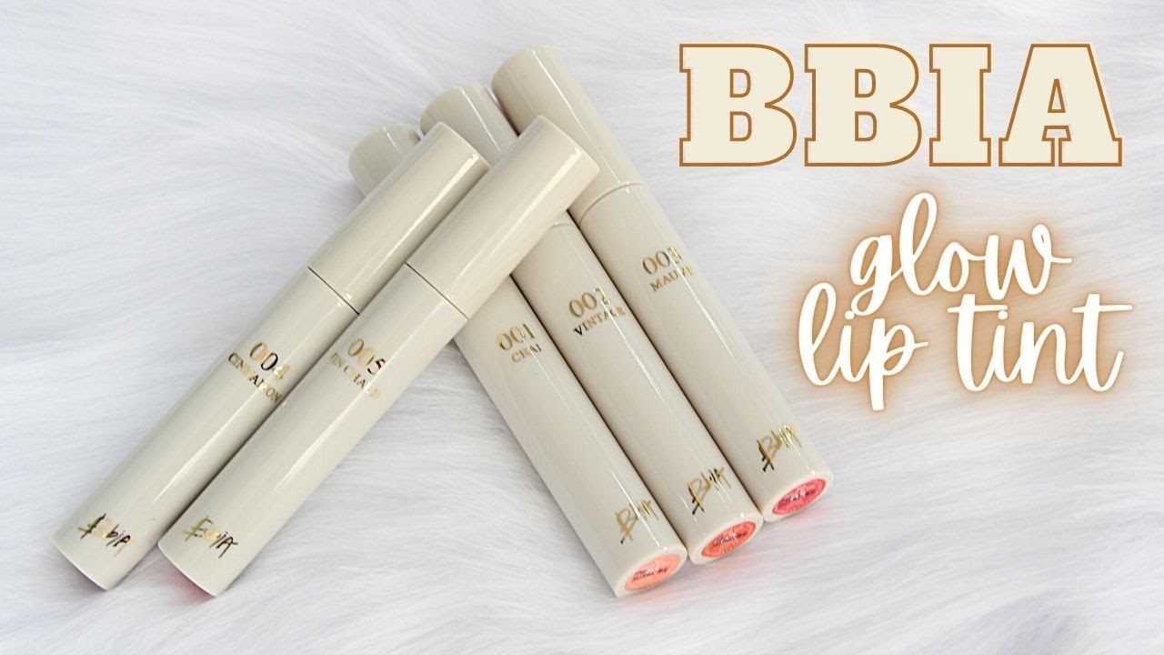 BIYW Review Chapter: #313 BBIA GLOW LIP TINT SWATCH \u0026 REVIEW