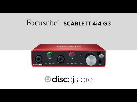 DTM・DAW Focusrite Scarlett 4i4 (Gen.3) Scarlett 4i4 [3rd Gen] | Focusrite