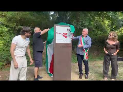 Inaugurata la nuova opera dedicata a Ivan Graziani