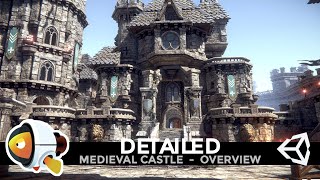 DETAILED - Medieval Castle [Unity3D] Environment Kit Overview