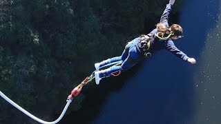 新成人がバンジージャンプ 竜神大吊橋から絶叫ダイブ 常陸太田市 Youtube