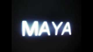 Maya Logo Animation, Dynamics particle
