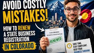 How to renew a state business registration in Colorado
