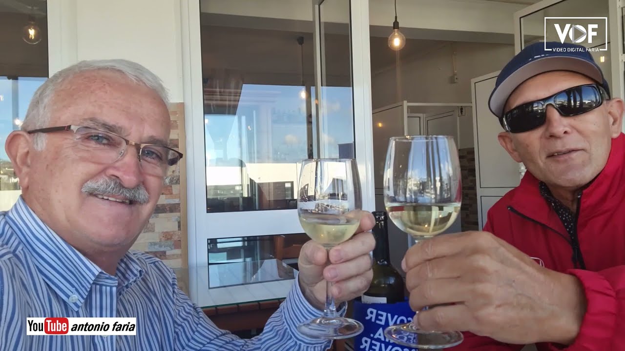 Almoço com o Ivo Silva na Ilha Terceira, pago por meu primo