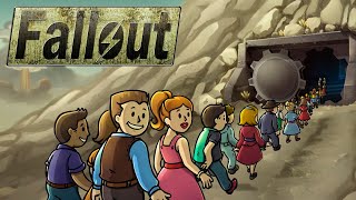 Fallout Shelter прохождение #1 (Первый взгляд) | Строительство базы, бесплатная игра