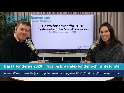 134 - Bästa fonderna 2020 | Topplista med de bästa indexfonderna ...