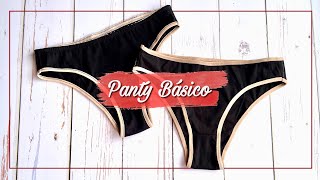 CÓMO HACER ROPA INTERIOR BÁSICA + Cose sin Remalladora/Overlock | Patrones gratis 💕