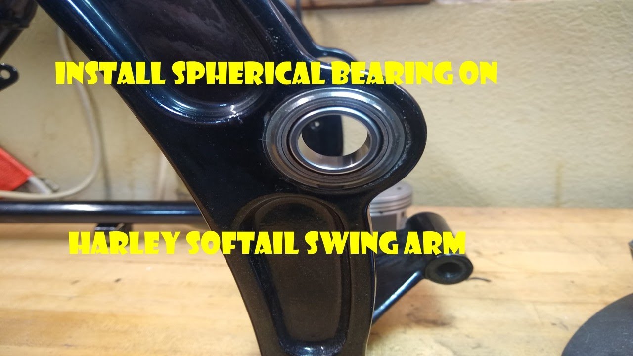 Install Spherical Bearing On Harley Softail Swing Arm