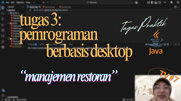 Tugas 3 Praktik Pemrograman Berbasis Desktop Universitas Terbuka (UT) - Manajemen Restoran