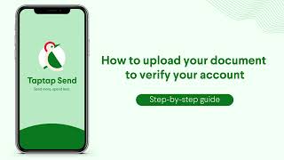 How to upload your document to verify your account (Taptap Send) screenshot 2