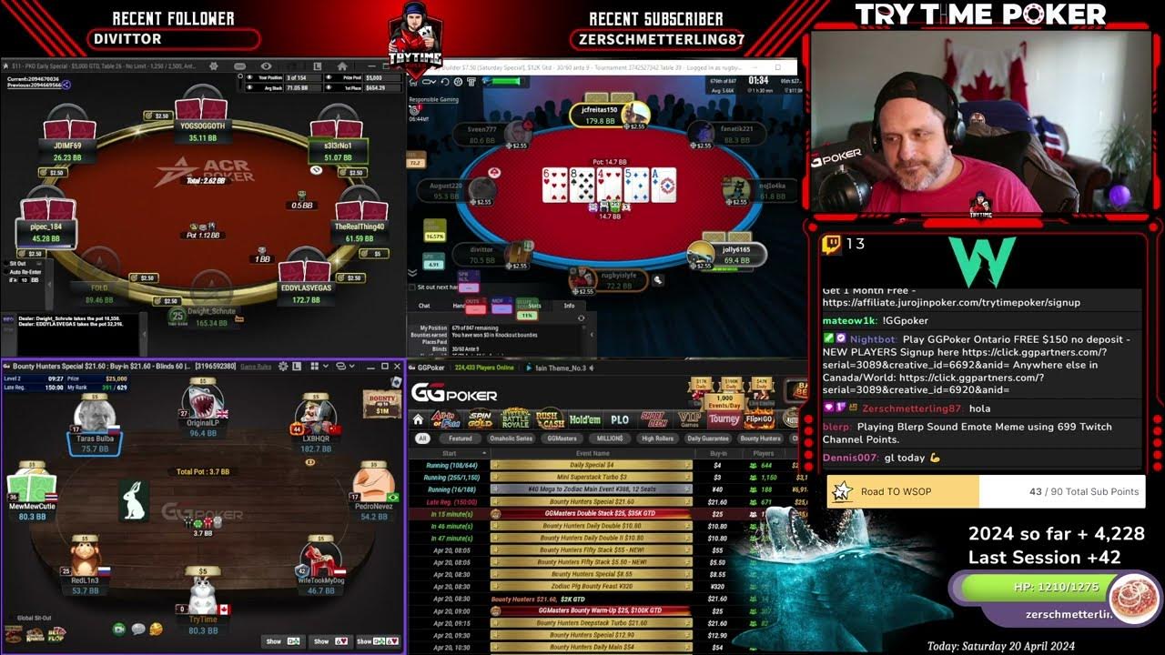 Road to WSOP Mystery Bounty / GGMasters VOD 268 YouTube