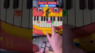 🐱🎹 Gigachad Piano Tuto 🦥 #Pianotutorial