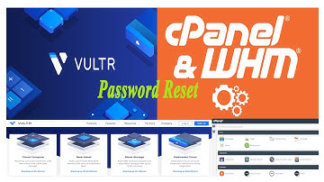 How to Reset the Root Password on a Vultr Cloud Server and WHM