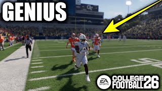 This SECRET TRICK Will Make Your Run & PASS Game UNSTOPPABLE In CFB 26!