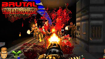 BRUTAL HELLBOUND with Friends: The Revenge Run - Maps 1-5 Ultraviolence Stream Clip