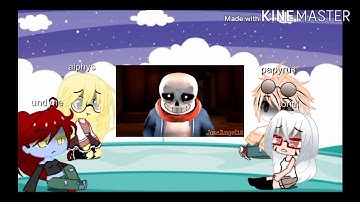 Undertale reacts to bold sans | | gacha club | | lazy | | forest_wind_.