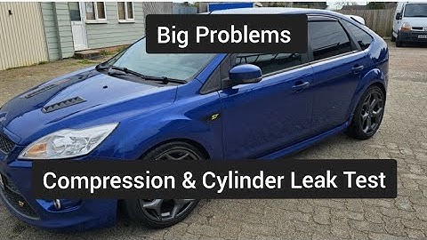 Big Issues Focus St225 Compression test, cylinder leak test.